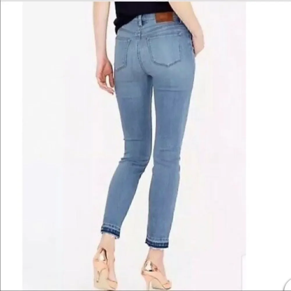 J. Crew | Lookout High Rise Crop Raw Hem Jeans 31